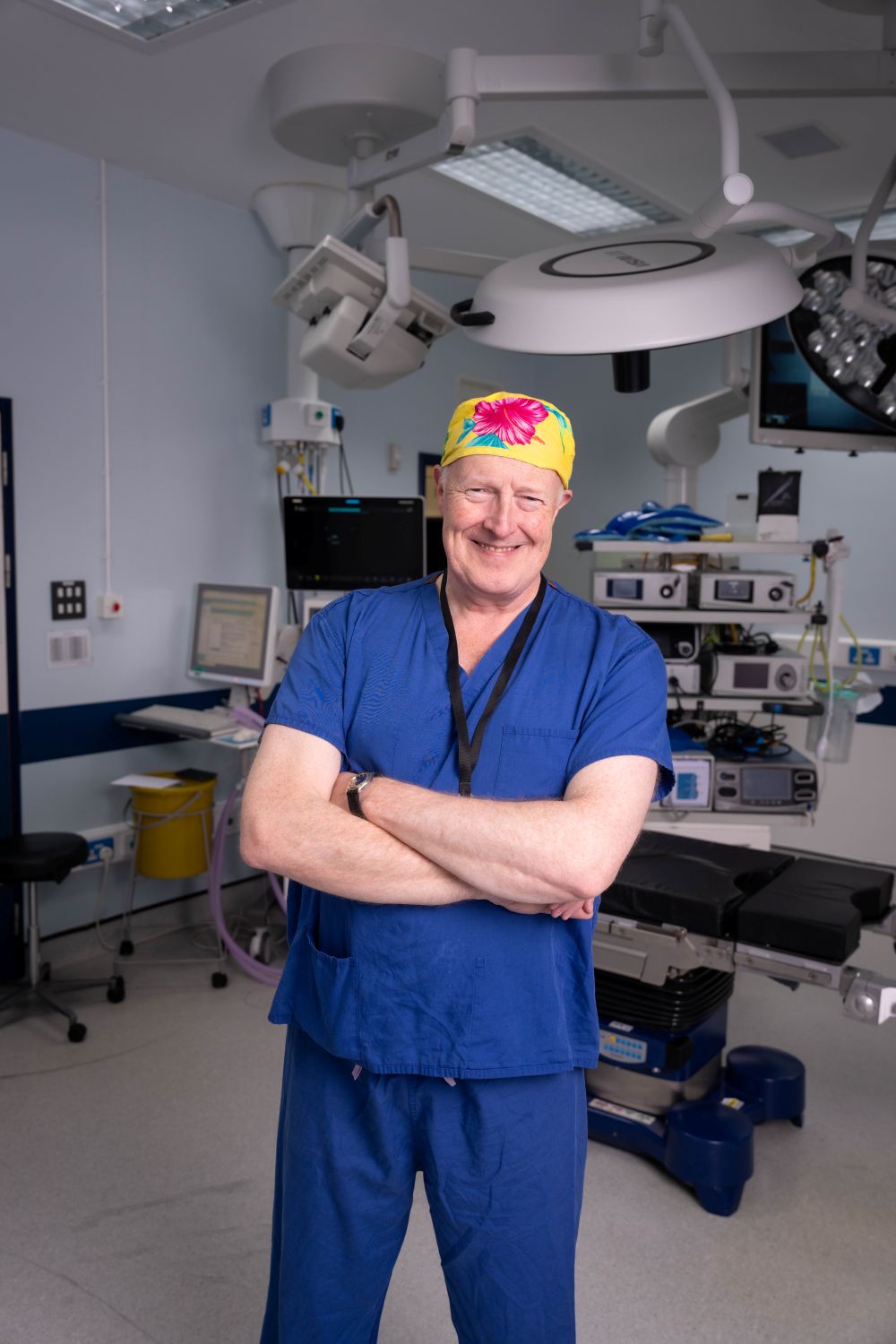 Ken McCune, consultant vascular surgeon